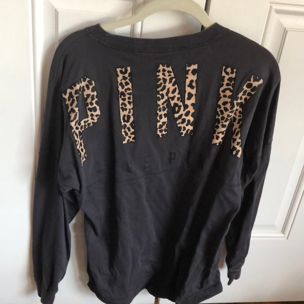 Gently used Victoria’s Secret Pink  grey top